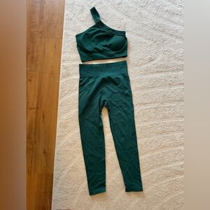 Green Leggings Set